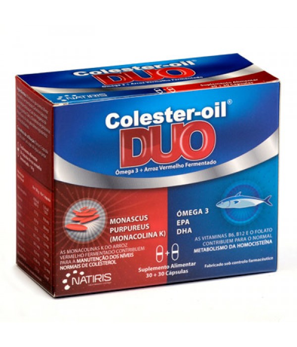 Colester- Oil Duo - 30 + 30 Cápsulas - Natiris